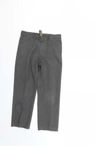 urban outlaws Boys Grey Polyester Blend Cropped Trousers Size 8 Years - Picture 1 of 12