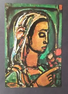 Georges Rouault ""Die Sibylle der Cumes"" montierter Offset-Farblithographie 1971 - Bild 1 von 3