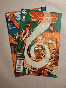 Secret Six #1 & 2 DC Comics 2008 con: Gail Simone A: Nicola Scott & Doug Hazelwood - Imagen 1 de 9