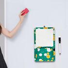 Magnetic storage pocket with dry-erase pen for