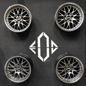 17" x 8J 20ET 5x120 BBS RS740 2-piece split wheels 1094377 * CAN SHIP TO USA* - Bild 1 von 15