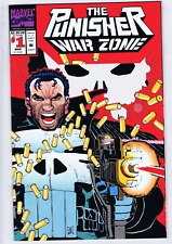 The PUNISHER War Zone #1 Marvel 1992 DIE CUT COVER