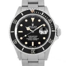 Rolex Submarina Fecha 16800 Negro Con Borde Nº 89 segunda mano hombre
