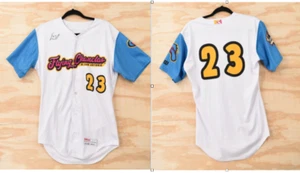 Flying Chanclas De San Antonio Missions #23 Game Jersey Wilson Sz 36 - Signed - Picture 1 of 12