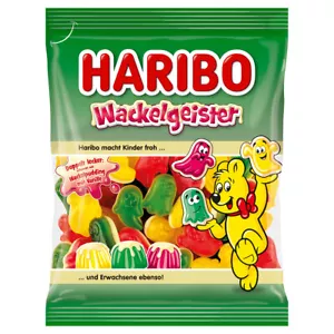 Haribo Wackelgeister leckeres Fruchtgummi mit Schaumzucker 160g - Bild 1 von 1