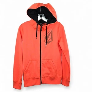Men's Volcom Vintage 2000s Hoodie Y2K Punk Skater Grunge Style Full Zip S - Picture 1 of 9