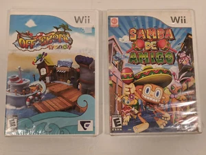 Nintendo Wii Games Lot of 2 Off Shore Tycoon and Samba De Amigo NEW SEALED - Picture 1 of 7