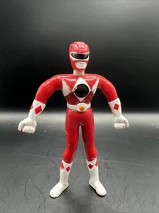 Vintage 1994 Power Rangers Bendable Gordy Toy Poseable Red Ranger Figure Bandai - Picture 1 of 5
