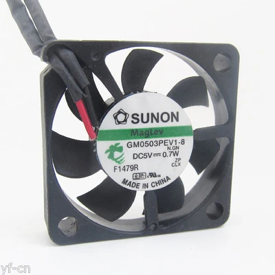 10pcs SUNON MagLev GM0503PEV1-8 30x30x6mm 3006 DC 5V 0.7W 2pin DC Cooling fan - Image 1 of 4