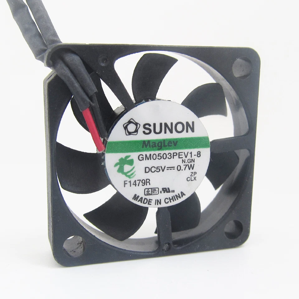 10pcs SUNON MagLev GM0503PEV1-8 30x30x6mm 3006 DC 5V 0.7W 2pin DC Cooling fan - Image 1 of 4