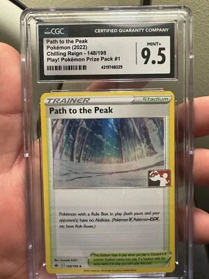 Path to the Peak 148/198 Swsh06: Sword & Shield - Chilling Reign Regular CGC 9.5 - Image 1 of 2