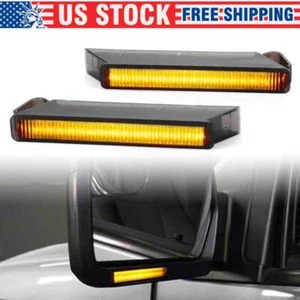 LED Side Mirror Sequential Turn Signal Light Lamp For Ford F150 F-150 2004-2014 - Picture 1 of 15