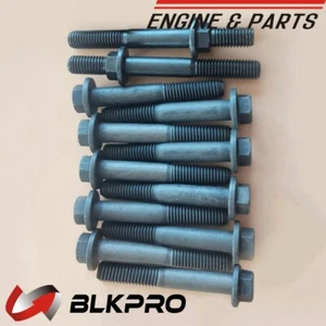 12* exhaust tube bolts Studs Set For dodge Ram 5.9 6.7 Cummins 03-19 3944655 - Foto 1 di 2