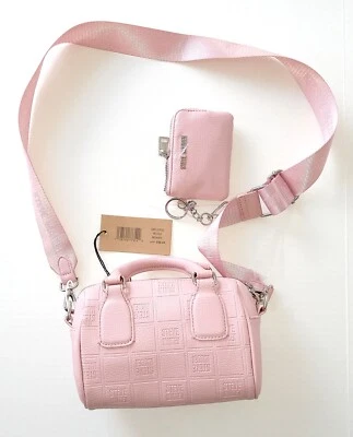 Steve Madden Blush BCasey  handbag w/mini pouch/shoulder strap New Free Shipping - Image 1 of 4