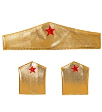 TIARA CON BRACCIALETTI WONDER WOMAN CARNEVALE