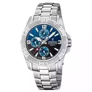FESTINA MULTIFUNZIONE QUARZ REFERENZA F20666/2 NUOVO GARANZIA UFFICIALE - Imagen 1 de 4