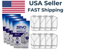 4 PACK - Zevo Flying Insect Trap Refill Cartridges (8 Refill Cartridges) - Picture 1 of 7
