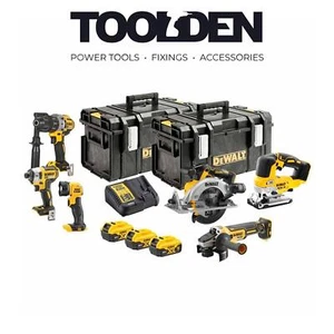DeWalt DCK664P3-GB 18V XR Brushless 6 Piece Power Tool Kit with 3x 5.0Ah Batteri - Picture 1 of 10