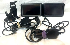 GARMIN NUVI 250W & 265W ~ Bundle Includes 2 Units W/ Power Cords & 1 Mount - Foto 1 di 9