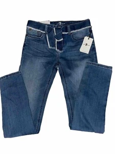 Seven Distressed Jeans, Girls Size 8 Or 12 (please Specify) Very Cool! NWT - Picture 1 of 4