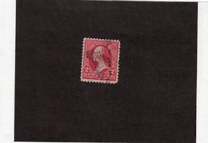 Scott US #252 - 1984 Washington (Tipo III); 2 centavos; usado; CV = $13^ - Imagen 1 de 1