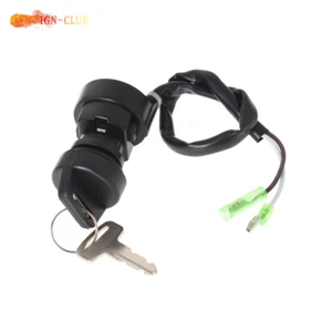 Interruptor de llave de encendido para pantano Kawasaki 300 KLF300 pantano 250 pantano 220 pantano 400 - Imagen 1 de 6