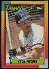 1990 Topps Tiffany Traded Cecil Fielder #31T