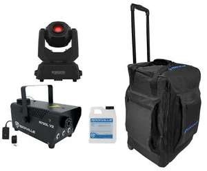 Chauvet DJ Intimidator Free Spot 60 ILS Wireless Moving Head Light+Bag+Fogger - Picture 1 of 12