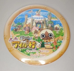 Monster Hunter x Namja Town Huge Plate Size Badge Picture Anime Japan - Bild 1 von 2