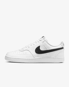 NIKE - Court Vision Low Next Nature, Black & White - SIZE 9.5 - Picture 1 of 7