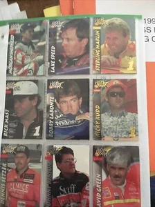 Tarjetas de carreras Nascar 1993 diversas de High Gear - Imagen 1 de 4