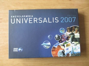 DVD ROM PC / MAC - ENCYCLOPAEDIA UNIVERSALIS EDITION 2007 - Photo 1/8