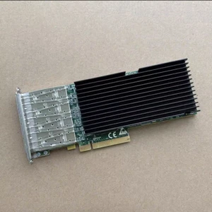 Intel X520-DA4 Four Port 10 Gigabit Network Card 4x 10Gbs SFP 82599ES - Afbeelding 1 van 1