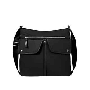Baggallini Damen Hillcrest Hobo mit RFID - schwarz - Bild 1 von 5
