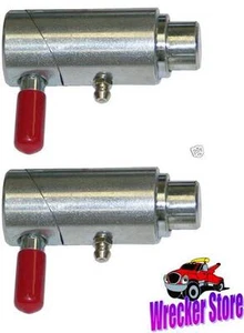 Qty. 2 - 5/8" SPRING LOADED CAM LOCK, TWIST LOCK PLUNGER LOCK PIN WRECKER, FARM - Foto 1 di 2