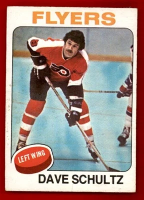 1975-76 O-Pee-Chee #147 Dave Schultz VG - Image 1 of 2