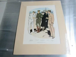 H Charles McBarron Matted Sealed US NAVY 1922-1931 Uniform Print - Picture 1 of 3