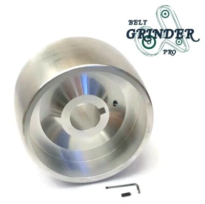2" x 72" Belt Grinder Knife Grinder 4" Drive Wheel Crowned 7/8" Bore