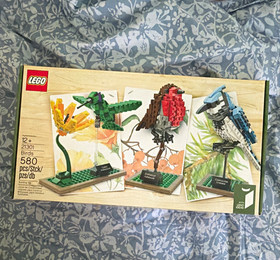 LEGO Ideas Birds 21301 Complete Set 580 Pieces Ages 12+ Box Plastic