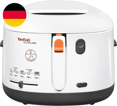 Tefal Fritteuse Filtra One, 1.900 W, Kapazität 1,2 Kg, Clean-Oil-System, Auffang - Bild 1 von 4