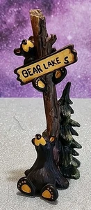 Figurine Big Sky Carvers Bearfoots Bears Jeff Fleming "Bear Lake" 6,25" - Photo 1/11