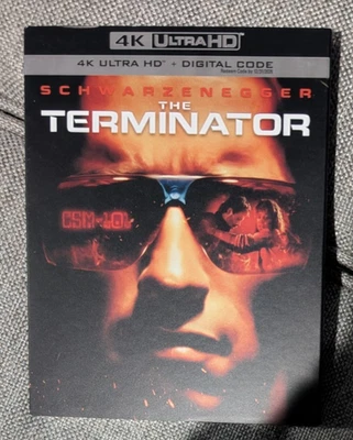 The Terminator 4K Ultra HD Arnold Schwarzenegger with Slipcover - Image 1 of 2