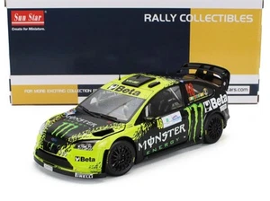 MODELLINO AUTO STATICO SUNSTAR FORD FOCUS ROSSI #46 MONZA RALLY SHOW 2009 1:18 - Foto 1 di 9