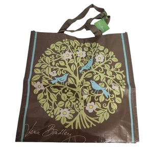 Vera Bradley Markt Einkaufstasche Sittin In A Tree - Bild 1 von 7