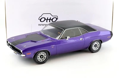 1:12 OTTO Mobile G083 Dodge Challenger R/T Coupé 1970 Plum Crazy - Immagine 1 di 4