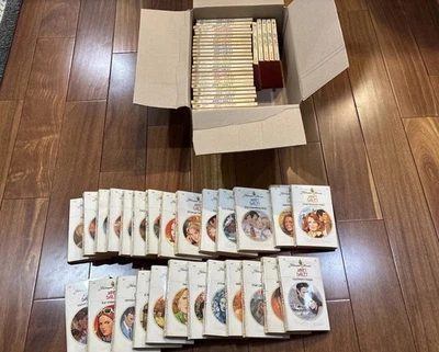 Lot Janet Daily 57 Red Harlequin Presents Romance Paperback Books 1970’s-80’s Foto 1 de 4