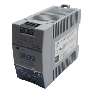 Sola SDP 3-15-100T Netzteil, 115/230VAC In, 3,4A 15VDC Out, Hutschiene - Bild 1 von 7