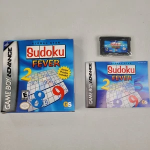 Global Star Sudoku Fever (Nintendo Game Boy Advance, 2006) CIB - Picture 1 of 5