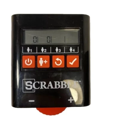 Juego de mesa de puntuación electrónico Scrabble pieza de repuesto pieza unidad de puntuación solamente Foto 1 de 4