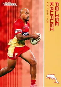 2025 Dolphins NRL TLA Traders Card - Felise Kaufusi - Picture 1 of 3